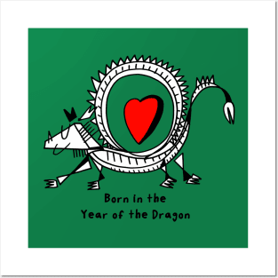 Born in the Year of the Dragon by Pollux Posters and Art